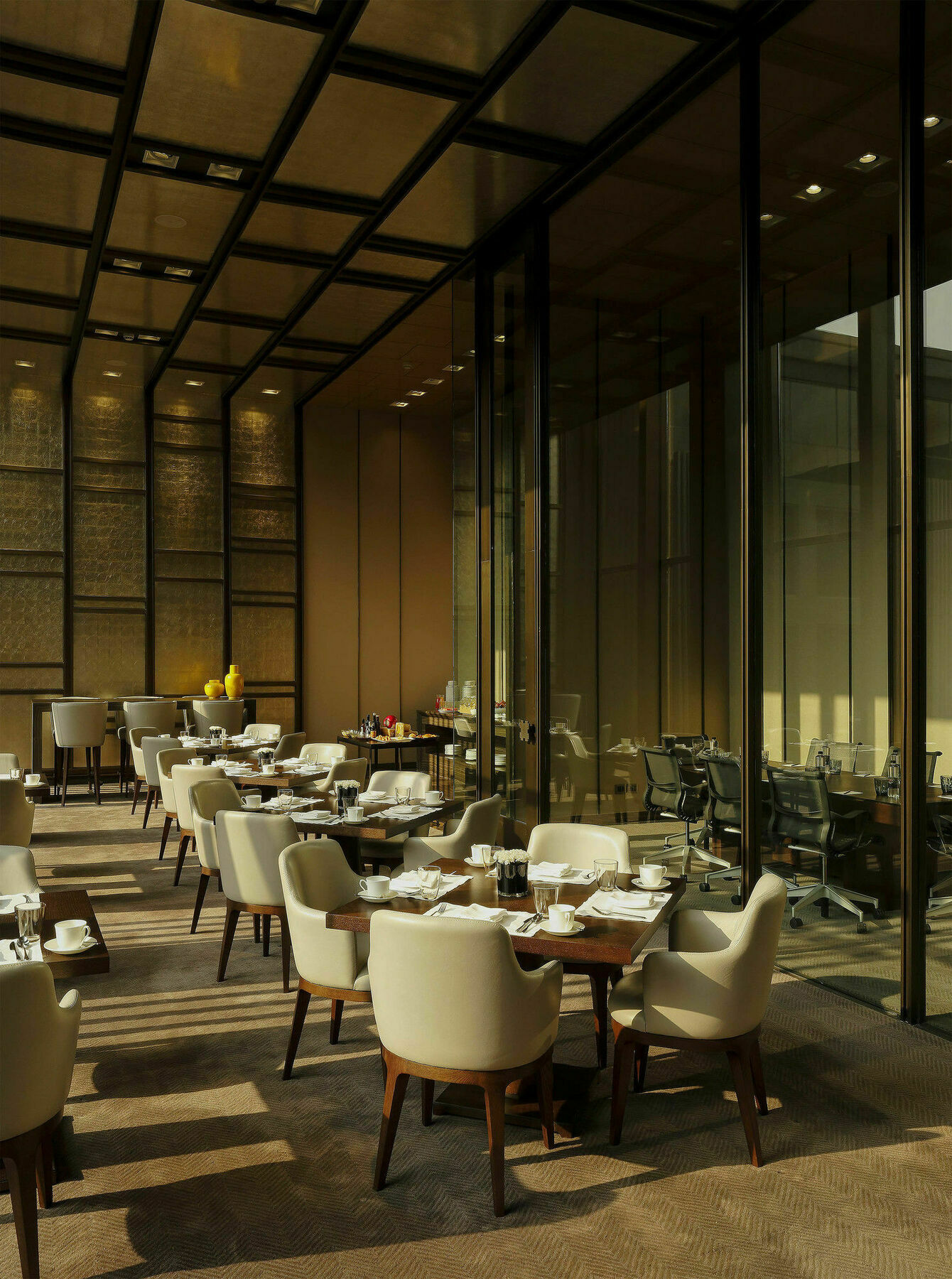 Roseate House New Delhi Nova Deli Exterior foto The restaurant